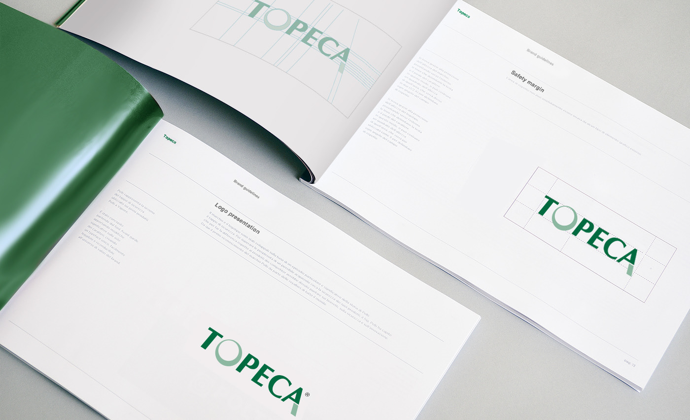 Topeça brand identity