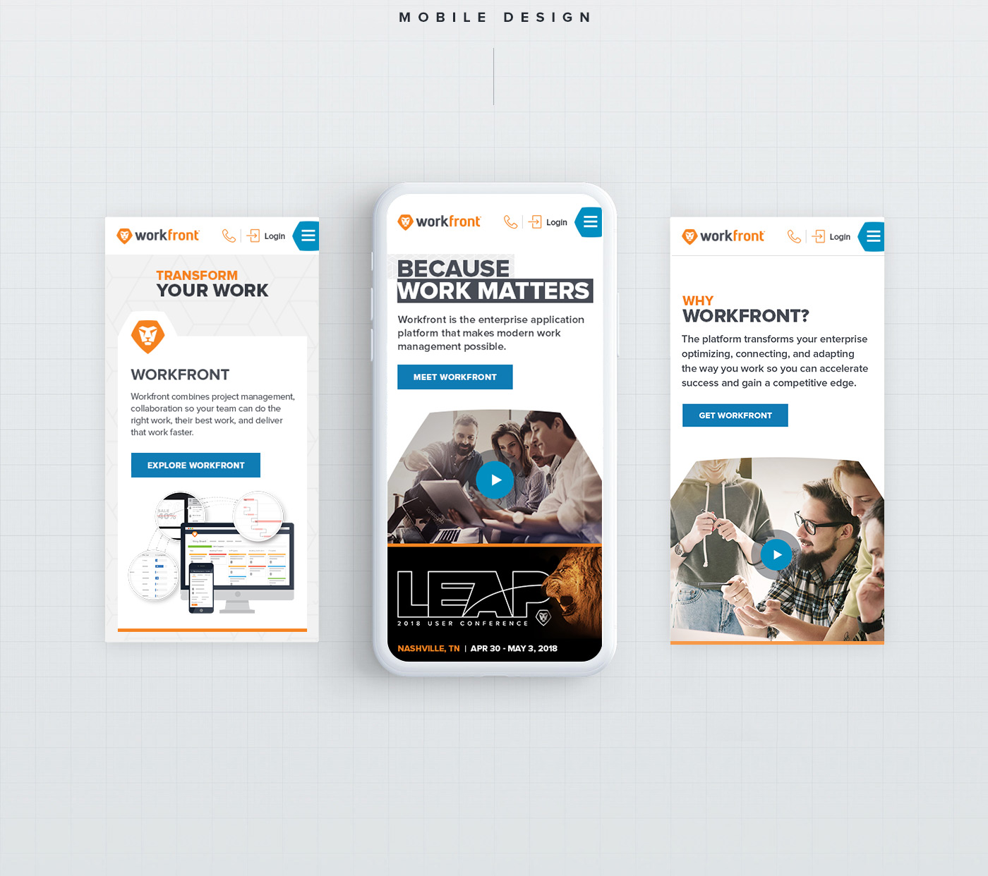 Workfront product page